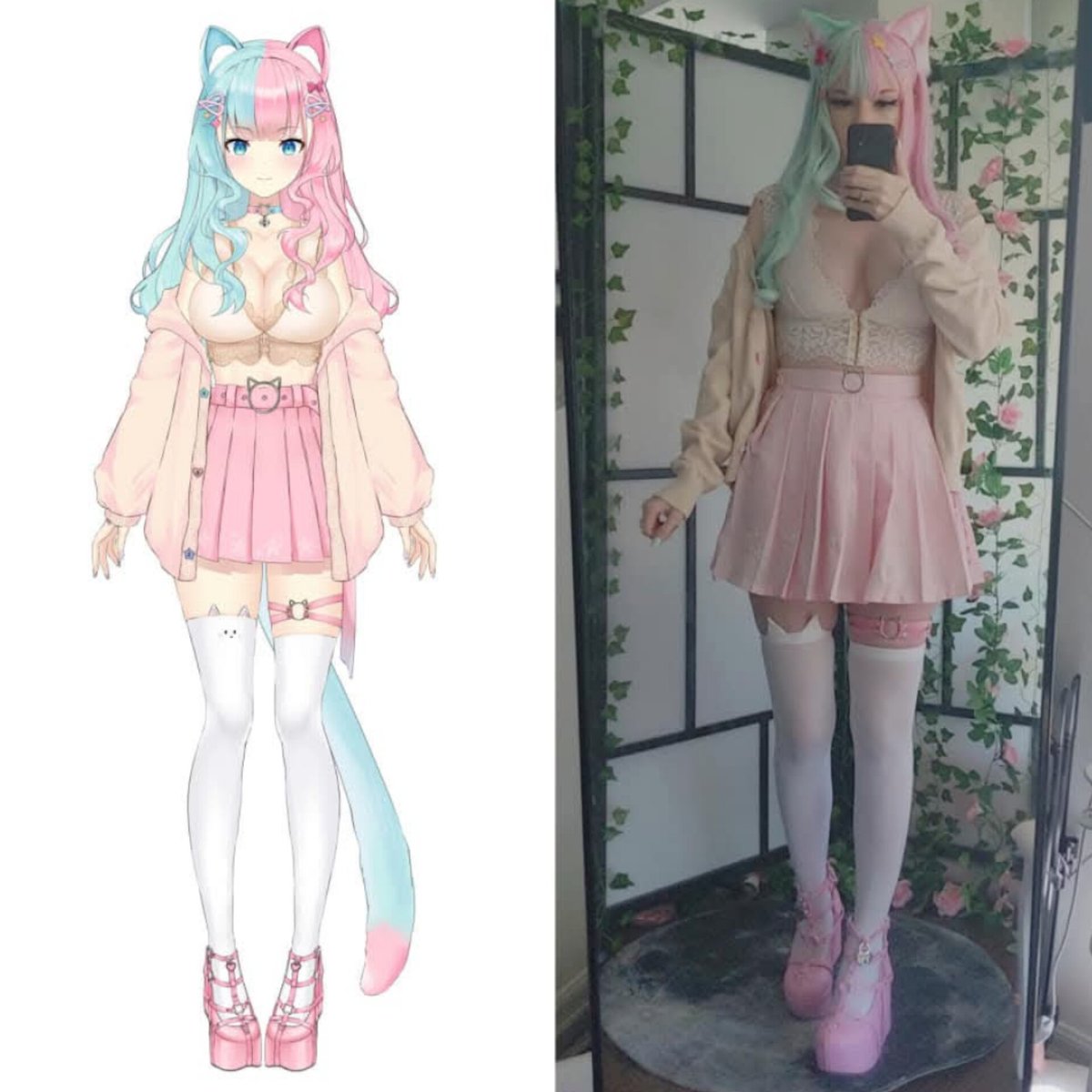 People acting like having an OC or Persona is new?? That's literally what a Vtuber is. It's your OC or Persona for online/streaming/etc. 

I am a vtuber because I have a vtuber model and have made content with said vtuber model. (Since 2019 💗)