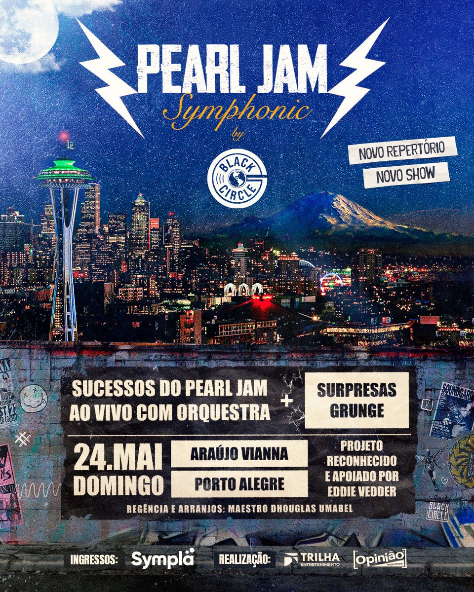 Pearl Jam Symphonic” traz a Black Circle interpretando os
