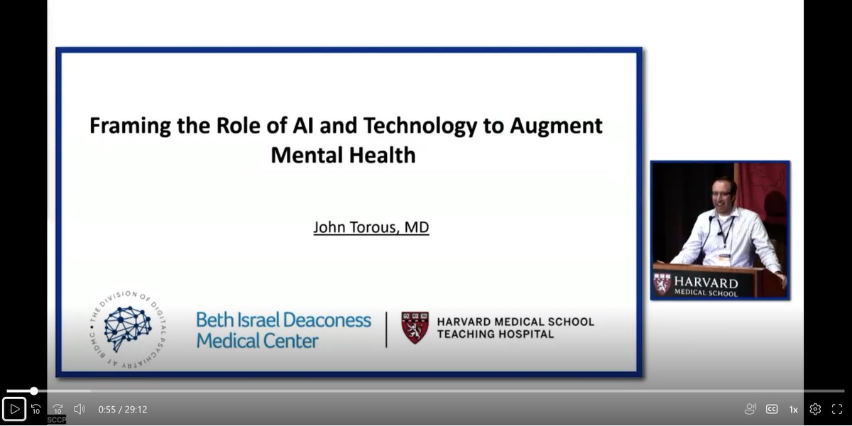 balachundhar's tweet image. In his testimony to Congress, @JohnTorousMD underscores a message that aligns directly with his talk at Consciousness: Science Spirituality and Global Impact: AI can meaningfully support mental health, but only when it’s guided by adequate evidence of safety. 

“AI holds…