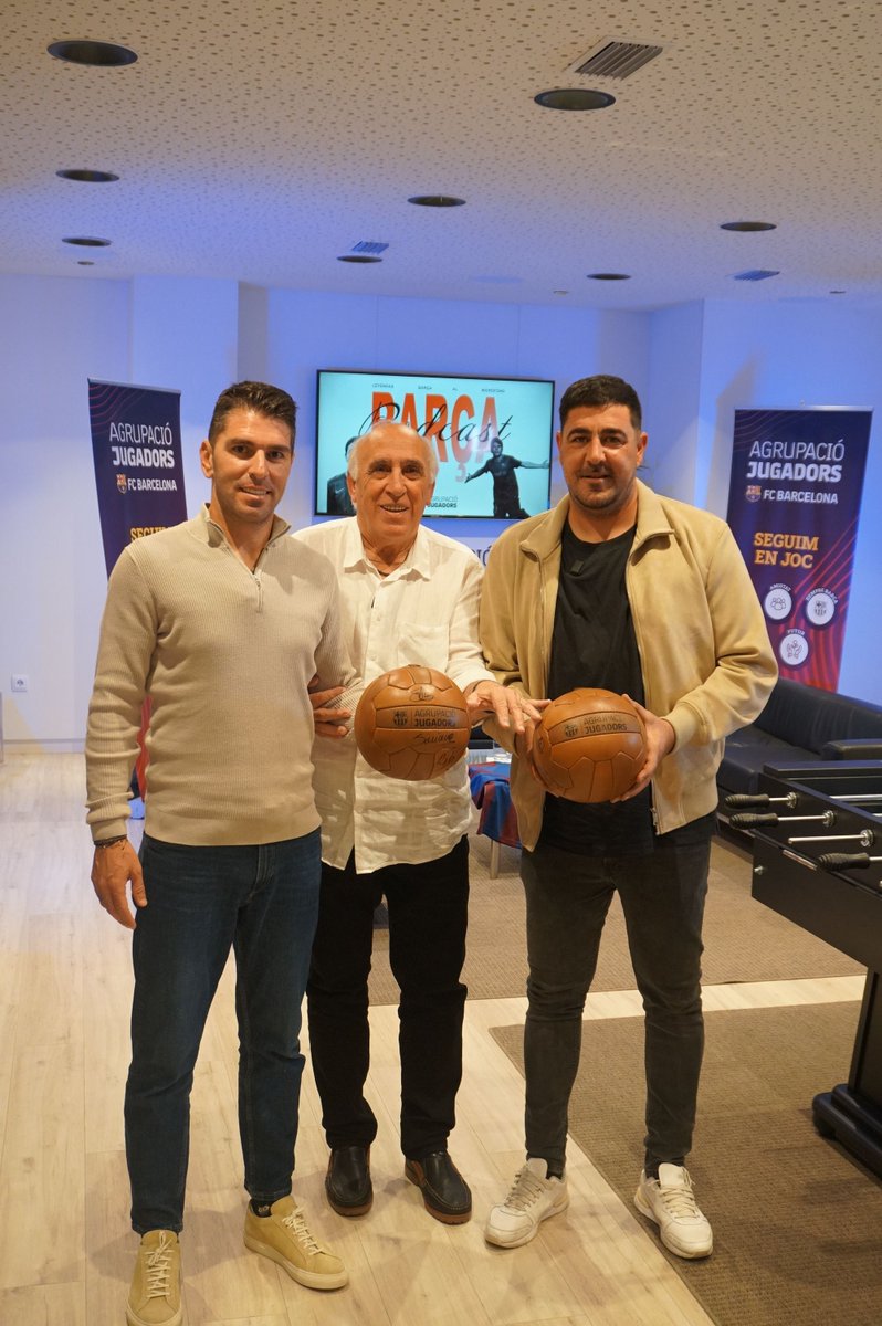 Ja coneixes els exjugadors del FC Barcelona convidats al pòdcast de l'Agrupació? Són Jonatan Soriano i Sergio "Rodri" García. No et perdis les seves vivències de futbolista 🎧 ⚽ 
buff.ly/PdEO0TH
