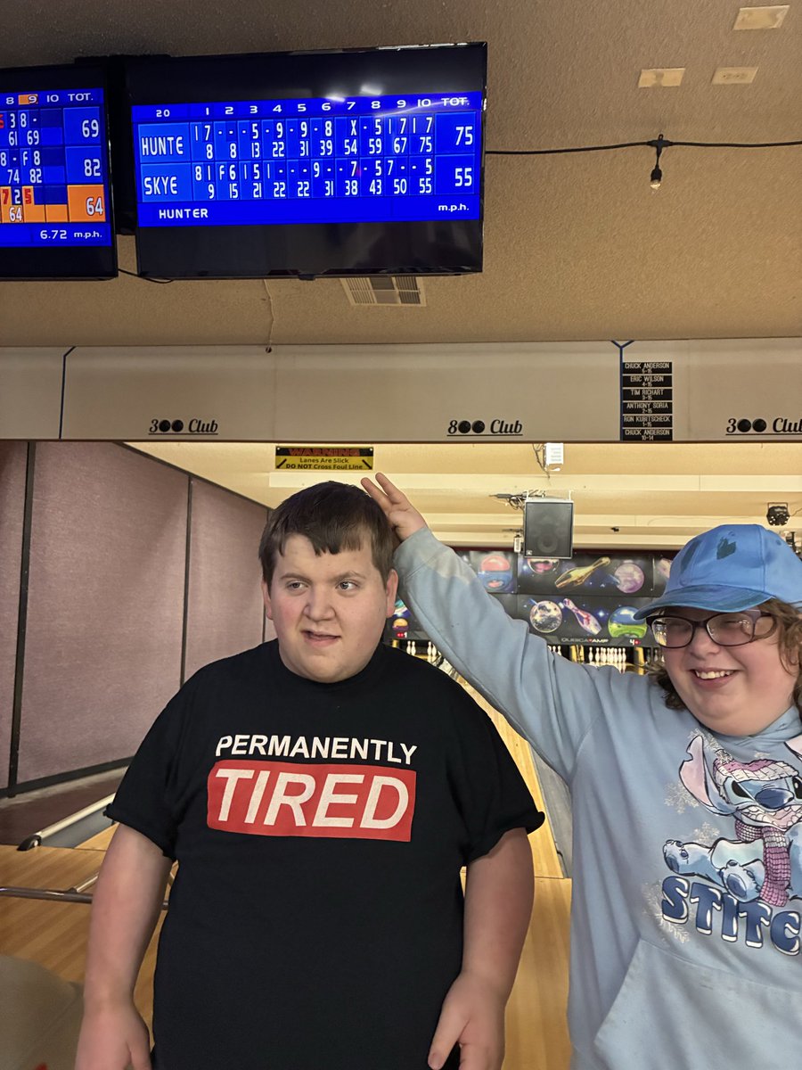 jfactor2's tweet image. Here’s some more photos of Coach Factor’s Adaptive PE &amp;amp; 5th period Lifetime Sports class on their field trip to the Pineville Bowling Center.  #MCR1Pride