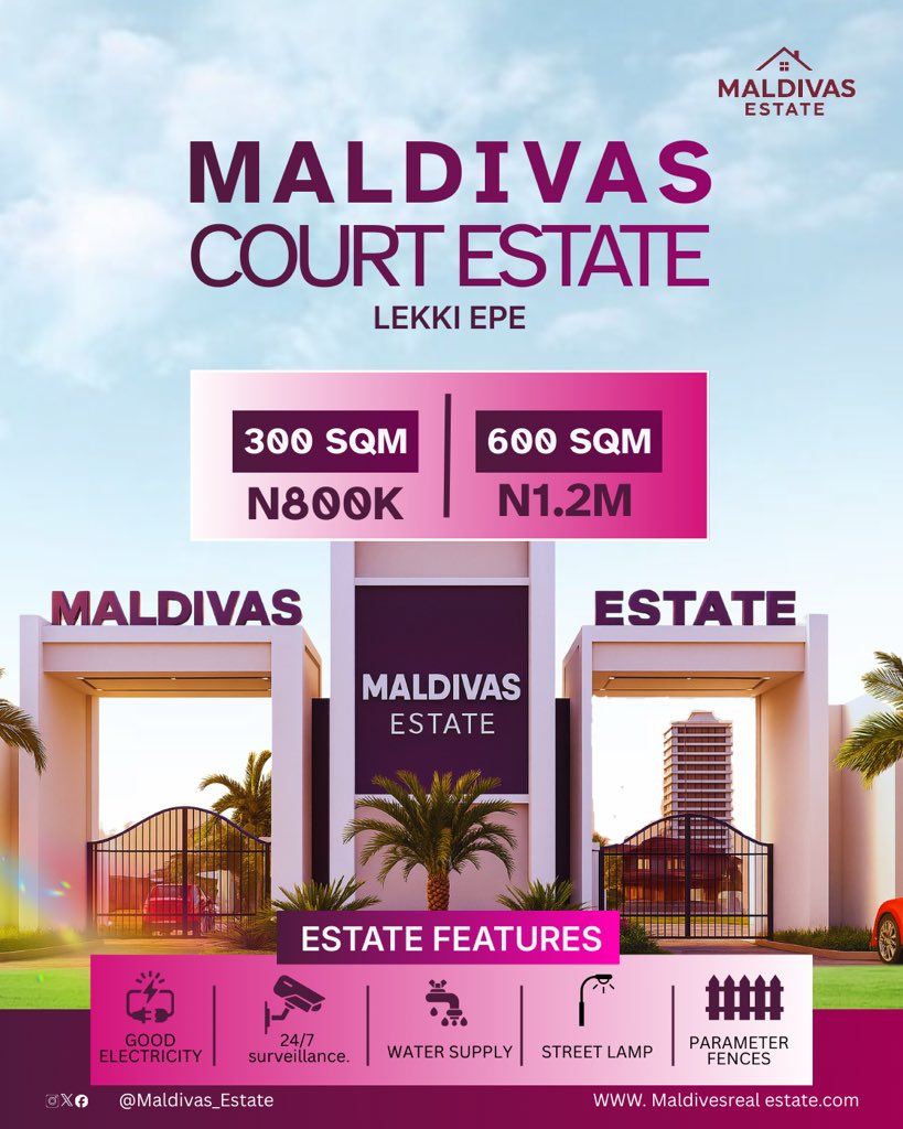 ideaswithkija's tweet image. Day 21/30

Today I decided to give Maldivas a piece of me.

Did a little branding for the real estate firm. And I think the CEO would have loved it.✨

#Graphicsdesign  #30daychallenge  #ShowingUpMessy #canvadesign