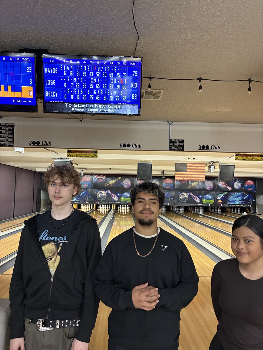 jfactor2's tweet image. Here’s the last of the photos of Coach Factor’s Adaptive PE &amp;amp; 5th period Lifetime Sports class on their field trip to the Pineville Bowling Center.  #MCR1Pride