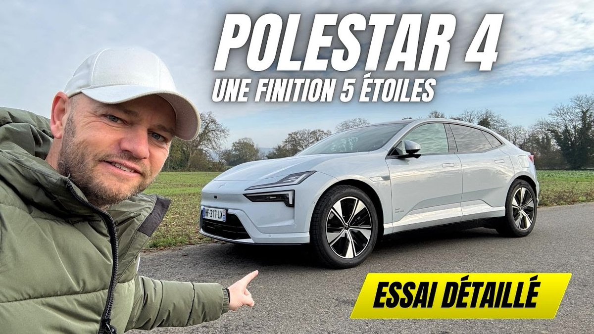 dmeance's tweet image. Polestar 4 Single motor 100 kWh : une qualité au top youtu.be/o8PqFnZW89E?si… via @YouTube @MaximeFontanier 
@PolestarCars #PolestarCars #Polestar #Polestar4 #SUV #Coupé #Electrique #Présentation #Essai #VoitureElectrique #BEV #EV #VE
