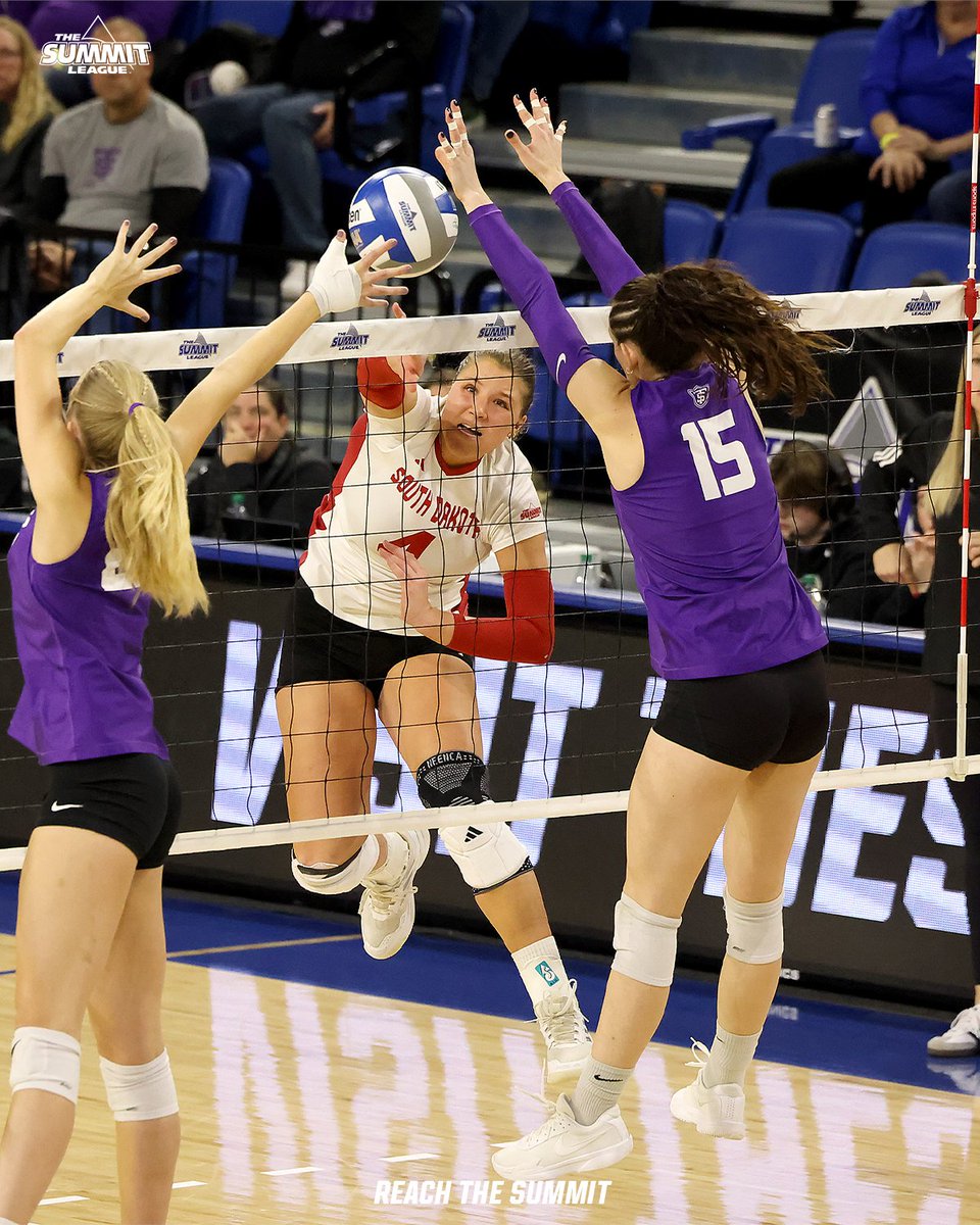 TheSummitLeague's tweet image. Semifinals came with HEAT 🔥

📸 » @Inertia_Photo

#ReachTheSummit x #SummitVB x @NCAAVolleyball