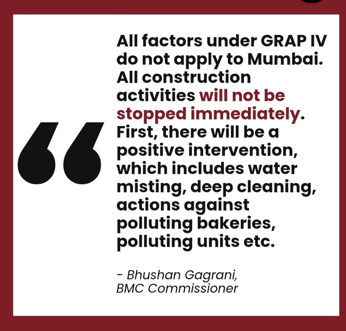 Peak Corruption

The corrupt criminal at the helm of India’s richest civic body thinks bakeries are more polluting than illegal construction sites. 

It’s 1am and Mumbai, the coastal financial capital of the world’s largest democracy, continues to be cooked.