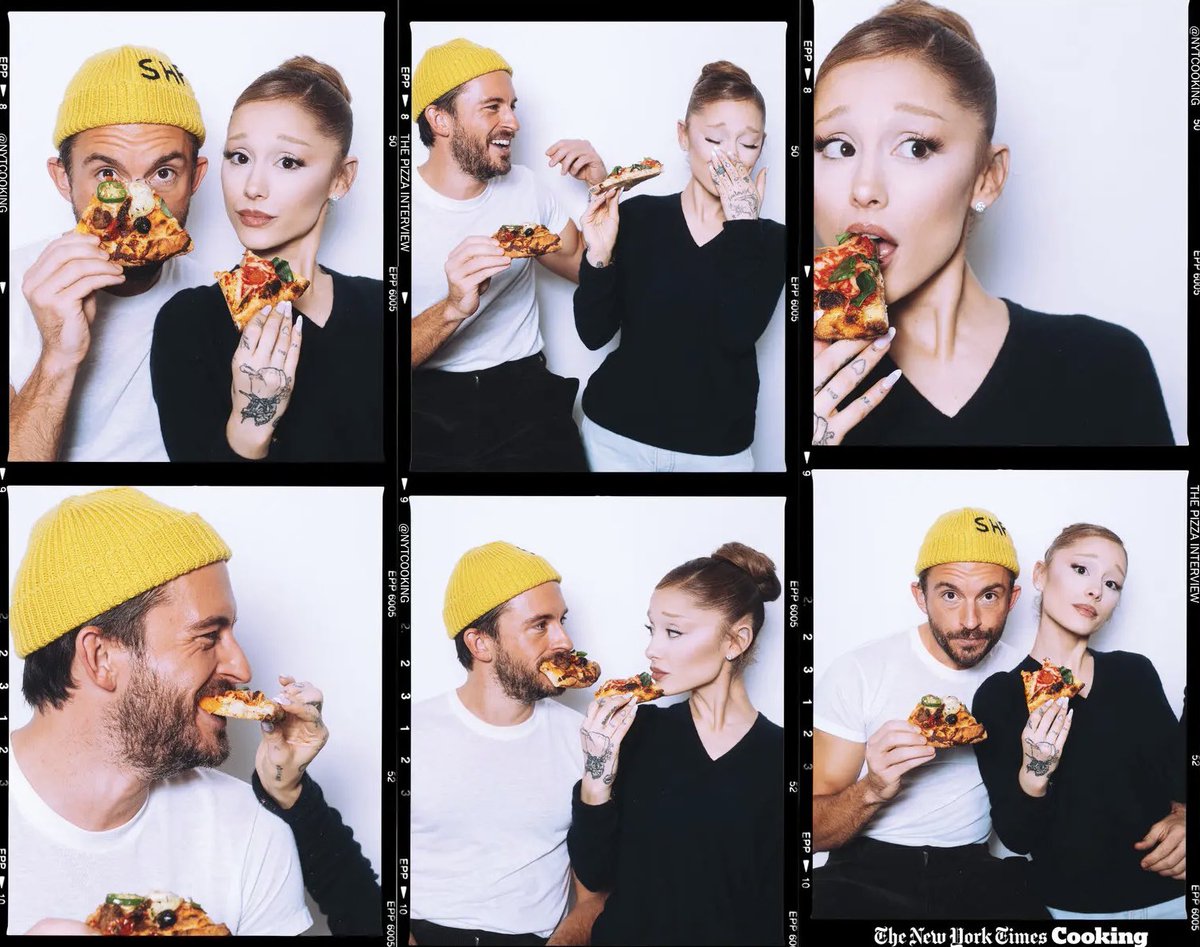 Jonathan Bailey and Ariana Grande photographed by Taylor Miller for The New York Times Cooking 

(Source: cooking.nytimes.com/article/ariana…)