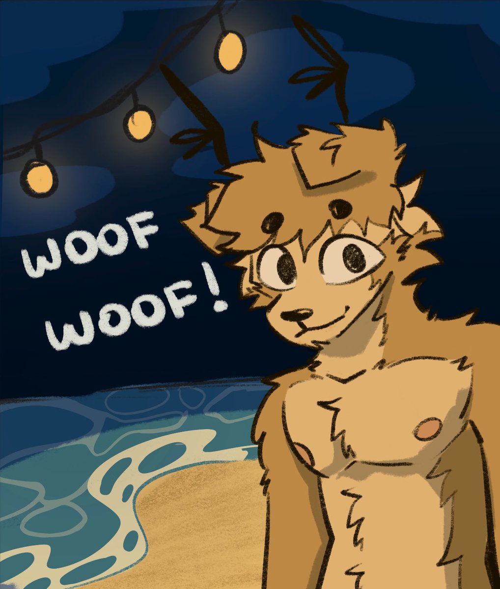 Chee44newt's tweet image. WOOF!