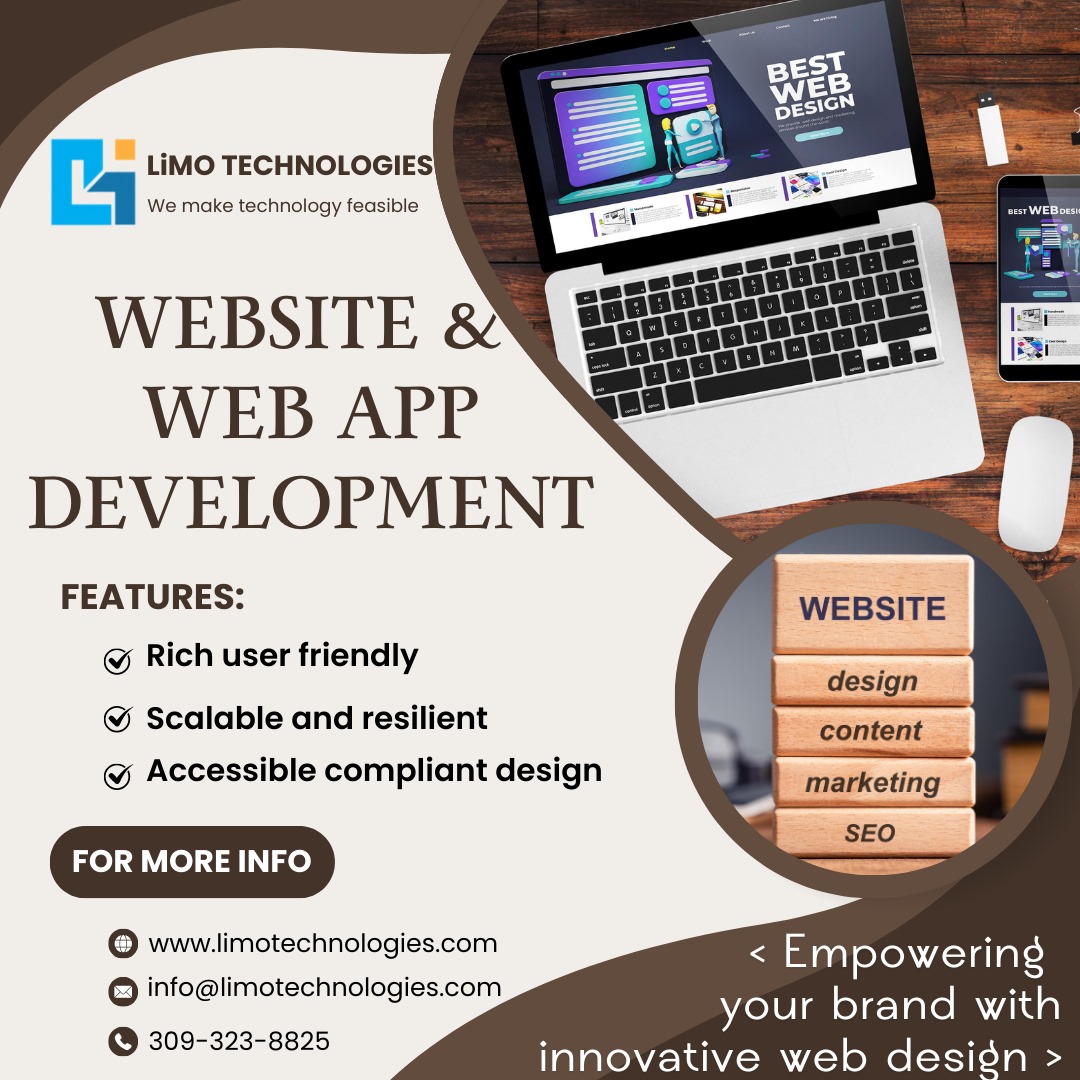 Limo_tech's tweet image. Website &amp;amp; Webapp Development services at LiMO Technologies .
#webappdevelopment #websitedevelopment #digitalmarketing