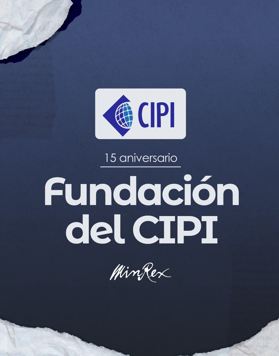 🇨🇺 | El Centro de Investigaciones de Política Internacional (<a href="/CIPICuba/">CIPI</a>) arriba hoy a su 15º aniversario.

Felicitaciones a todos sus trabajadores, quienes desde la trinchera de la ciencia y la investigación, contribuyen al fortalecimiento de nuestra #DiplomaciaRevolucionaria.