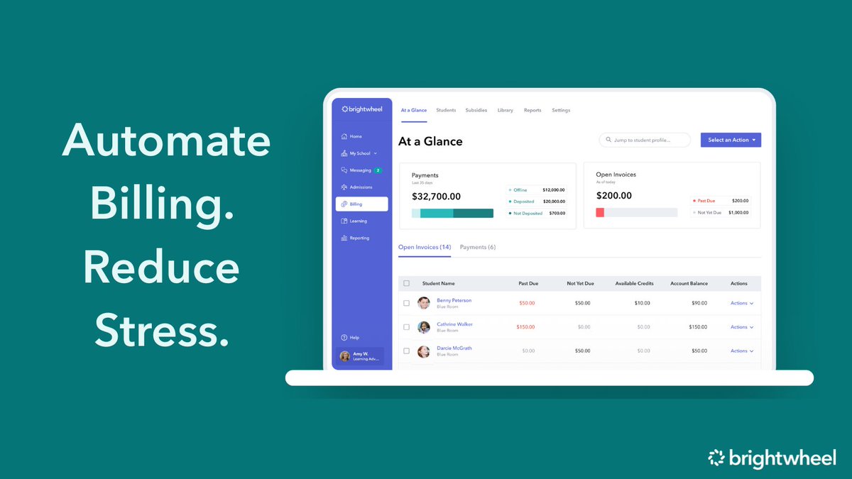 brightwheel's tweet image. The childcare billing software directors trust.
Automate tuition, reduce errors, and get paid faster with brightwheel.
➡️ Book a free demo: bit.ly/49CP3yL