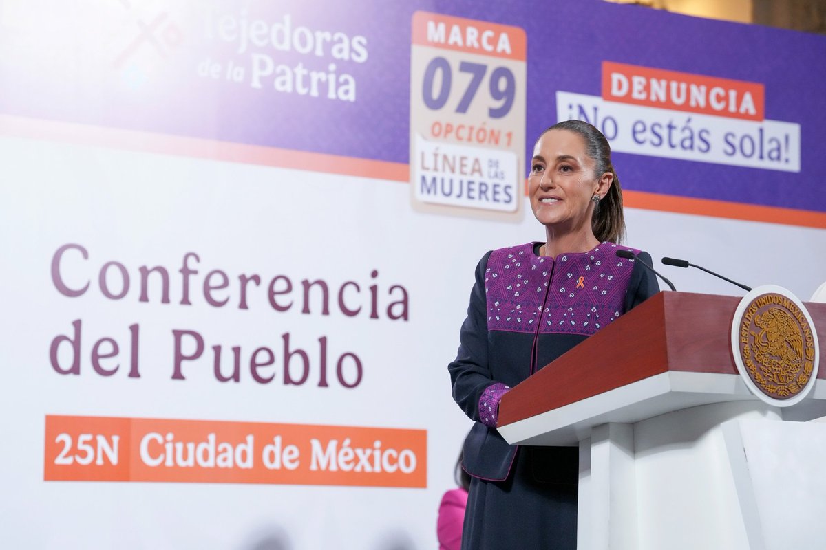 arturosuarez's tweet image. Aspectos de la mañanera del pueblo, #25M