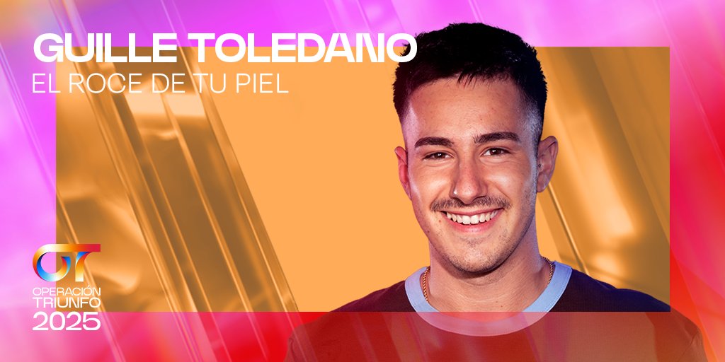 OT_Oficial's tweet image. 📦🎶 Guille Toledano cantará “El roce de tu piel” de Revólver 👉🏻 youtu.be/lKsZESVLYPE  #OTDirecto25N 💙✨