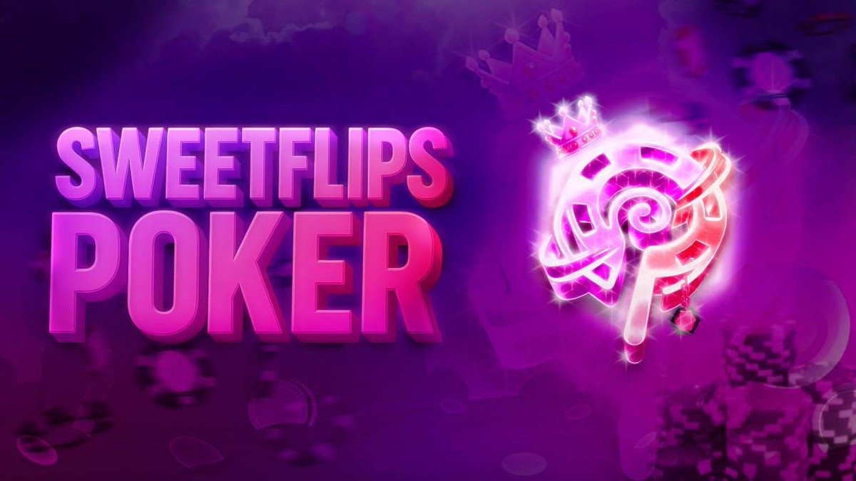 SWEETFLIPS $1,000 POKER FREEROLL
Join us this Friday at 3 PM UTC for our $1,000 poker tournament! 🪙

We're giving away 10 spots to join in the comments👇