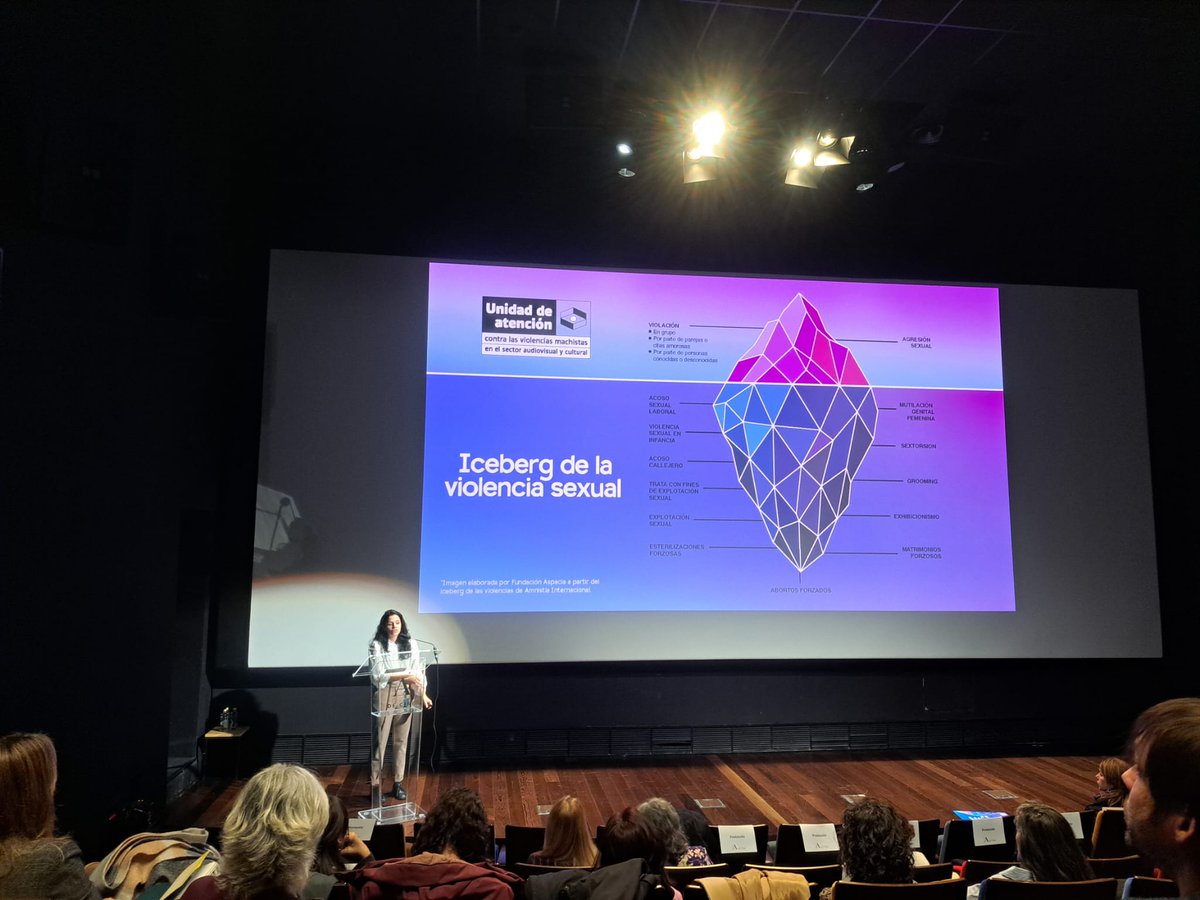 Amaia Mauleón, vicepresidenta de Spain Film Commission, ha asistido a la presentación del Protocolo y la web de la Unidad de atención contra las violencias machistas en el sector audiovisual y cultural en la sede de la <a href="/Academiadecine/">Academia de Cine</a> junto con <a href="/culturagob/">Ministerio de Cultura</a> 

 #25N