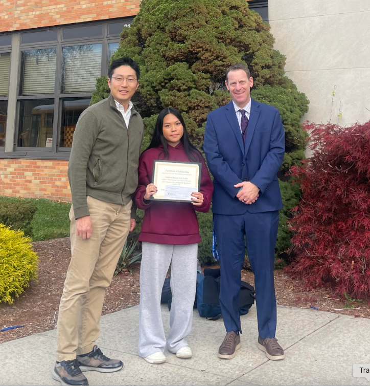 Congratulations, Chadrine Baluran, on her scholarship from the Korean Teachers Association!