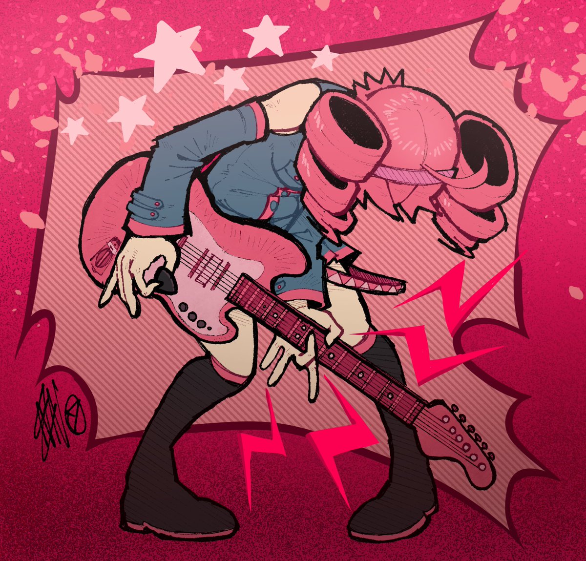 VeryCansado's tweet image. Teto Commission from a while ago that i finished hello