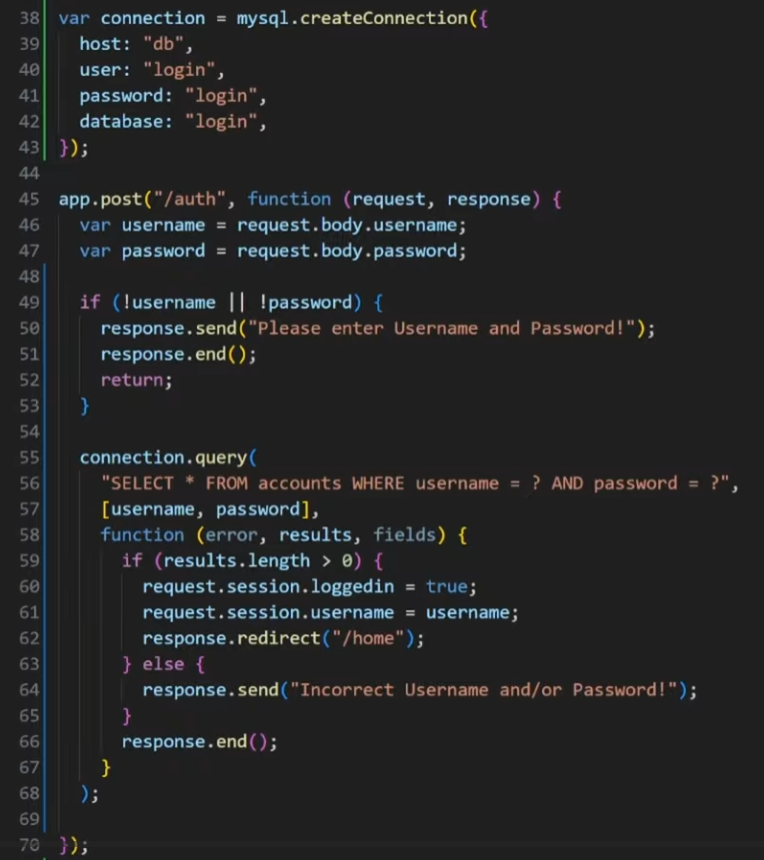 mdisec's tweet image. Sevgili X&apos;in yazılım geliştirici topluluğu. 

Bu koddaki güvenlik açığının en olduğunu bulabilir misin ? 

Burada oluşan kritik zafiyetin nasıl sömürüleceğini ve neden oluştuğuna ( root cause sebeb ) dair reply&apos;larınızı bekliyorum. 

(Veritabanı MySQL. Kullanılan kütüphaneler…