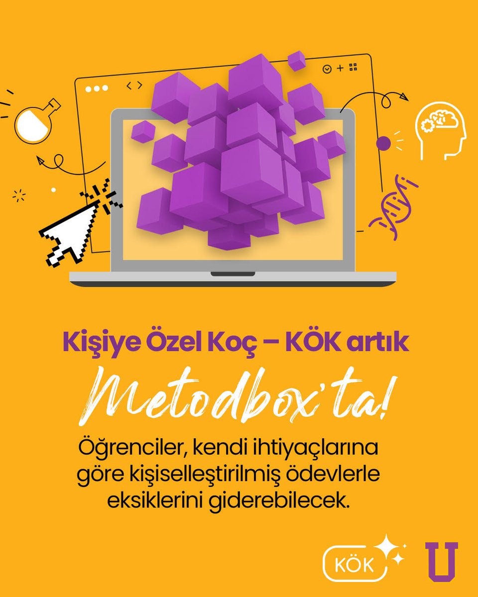 UOMuratpasa's tweet image. Metodbox’a eklenen KÖK – Kişiye Özel Koç uygulaması ile artık her öğrencinin öğrenme yolculuğu tamamen kendine özgü.
📌 KÖK sayesinde;
• Öğrencinin eksik alanları analiz ediliyor,
• İhtiyacına göre kişiye özel ödevler tanımlanıyor,
• Öğrenci kendi hızında gelişimini sürdürüyor