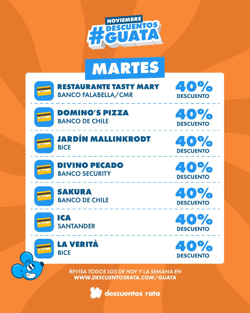 Descuentos Rata 🐭 tweet media