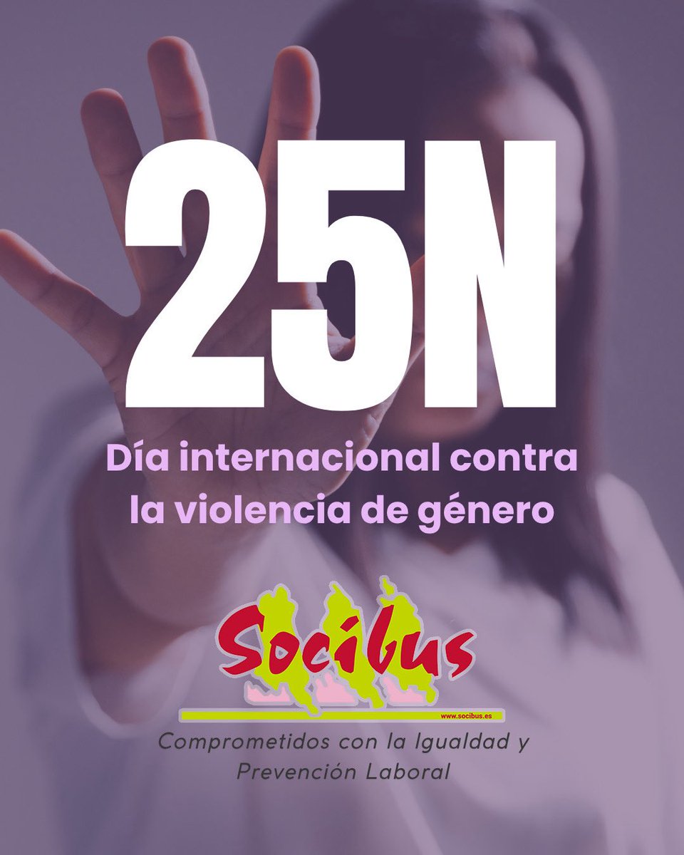 Socibus's tweet photo. ✨ 25N | Más unidos que nunca contra la violencia de género ✨
En nuestro grupo empresarial, el 25N es un pilar fundamental dentro de los planes de igualdad, reforzando la prevención, la sensibilización y la tolerancia cero ante cualquier forma de violencia. #Socibus https://t.co/jvskFl2ss7