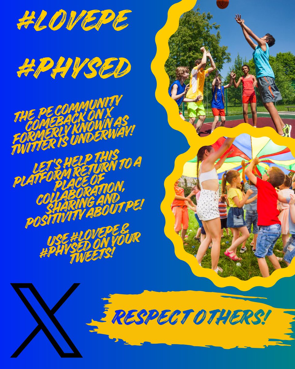 Here we go! 🕺🏿

Time to get PE Twitter back up and running!

A place for sharing, listening and reflecting within a culture of respect for each other!

The poll has spoken, it is time for us all to…

#LovePE &amp; #PhysEd ! 🙌🏻

<a href="/NWalkerPE/">Nathan Walker</a> <a href="/neilfutureact/">Neil Moggan - Future Action</a> <a href="/zeph_bennett/">Zeph Bennett</a> <a href="/HWT_PE/">Miss Thompson PE</a>