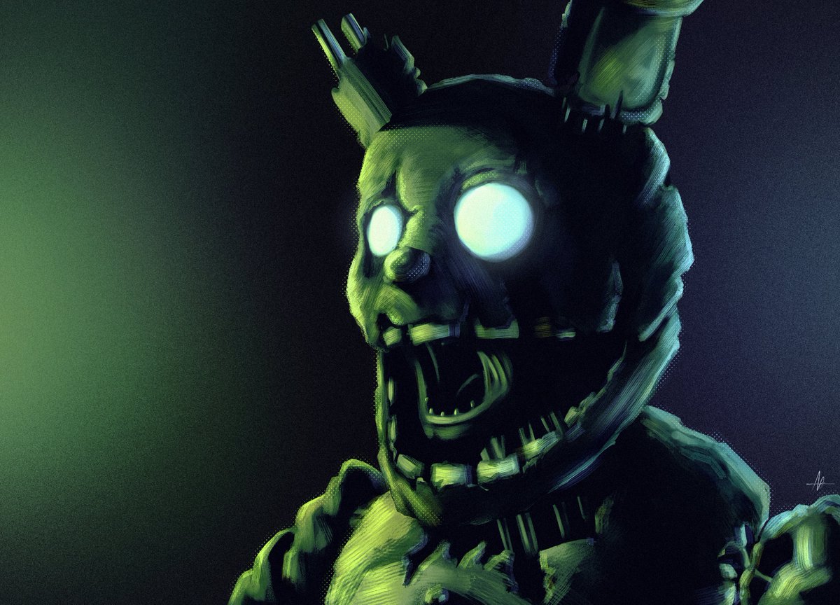 imvix__'s tweet image. I SEE YOU. #Springtrap #FNAF #fnaffanart