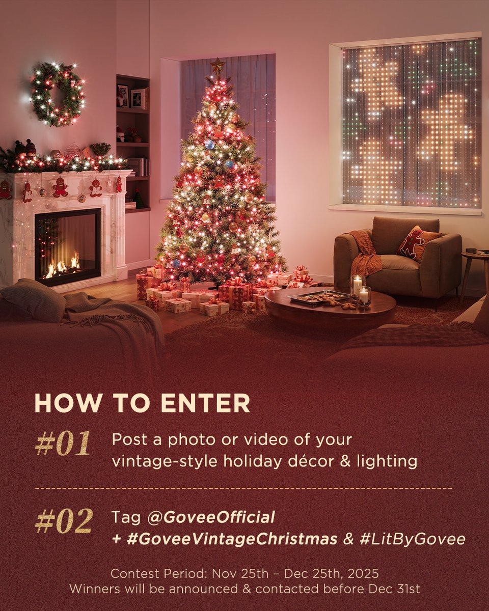 GoveeOfficial's tweet image. #Contest 🎅 Brighten both your home and the holiday for those in need! We&apos;re donating $1000 to the winner’s charity of choice, plus a whole lot more. 

-&amp;gt; 1x Grand Prize: Premium Govee Bundle + a US$1000 charity donation this Christmas. 

-&amp;gt; 3x Glow Picks Prize Winners, plus up…