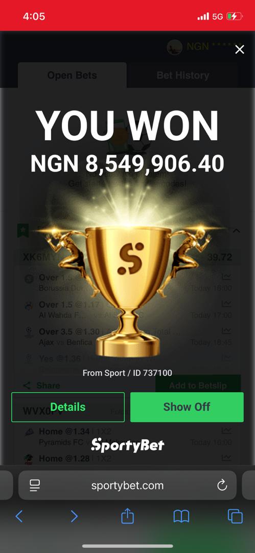 smartfixed36's tweet image. 😍We always make people shine, we don&apos;t disappoint our clients ☑️☑️ Thanks alot for trusting us and Making u win 😍😍 that&apos;s how we ussual deliver the deals  ❤️❤️ ❤️
✅✅✅✅✅🤍🤍🤍🤍🤍🤍❤️❤️❤️❤️❤️❤️❤️💛💛💛💛💛💛💛💛✅✅✅✅✅✅