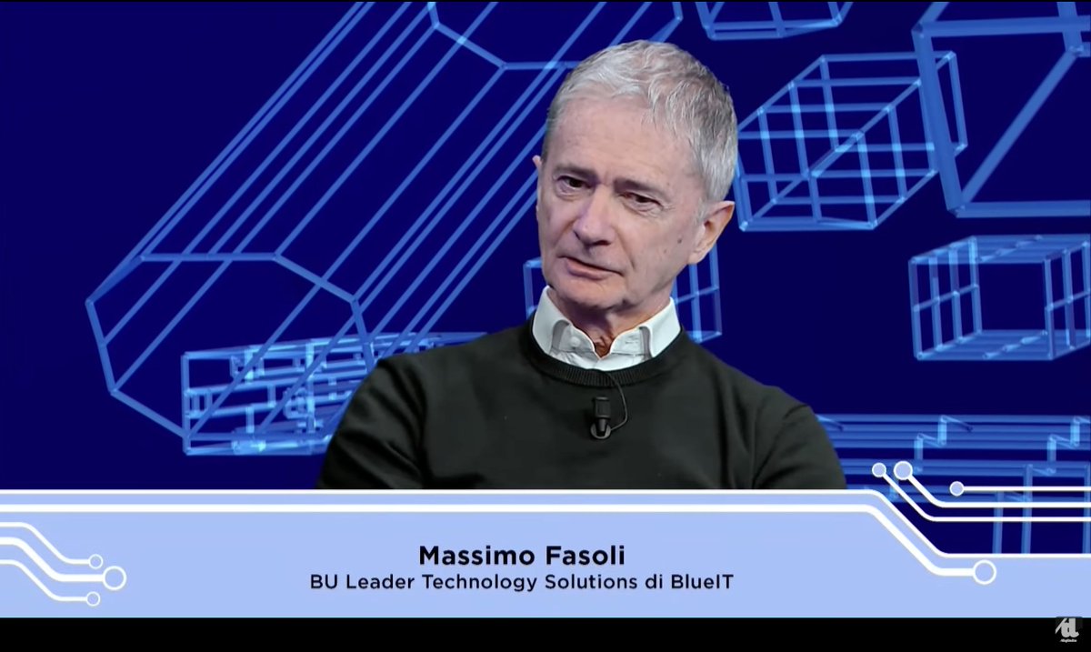 lucarallo's tweet image. &quot;La vera sfida non è solo trovare algoritmi super intelligenti. Abbiamo investito su 3 pilastri: qualità del dato, sicurezza del dato e virtualizzazione dei sistemi&quot; - Massimo Fasoli, BU Leader Technology Solutions @blueit_news 

#AIForHumans #adv
Live bit.ly/ai-for-humans2…