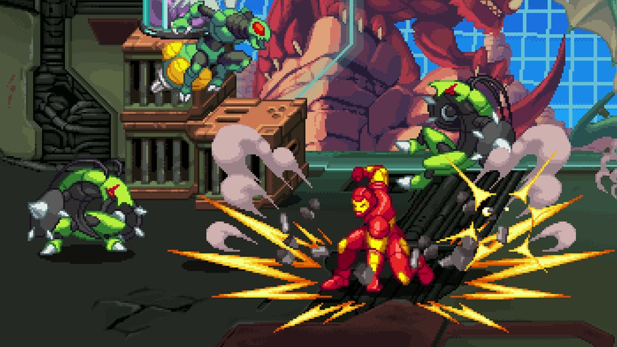 IGN's tweet image. Join the devs behind Marvel Cosmic Invasion as they take you through 11 minutes of co-op gameplay from the Wakanda level of Tribute Games and Dotemu&apos;s upcoming spiritual successor to the legendary X-Men Arcade game from the 1990&apos;s that features 15 classic Marvel heroes.…