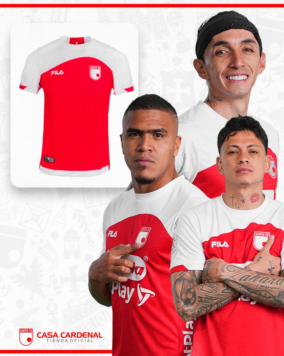 ¡Hoy todos con la Piel del León bien puesta! 🦁🇮🇩

Te esperamos hoy en la sede principal de la Casa Cardenal en horario de 9:00 a 17:00 - El Campín de 9:00 a las 20:00 ❤️🤍

📱Compras online casacardenal.com