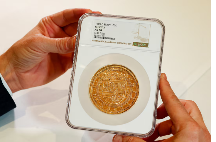 AletihadEn's tweet image. Spanish gold coin fetches mint European record $3.5m

Read more: link.aletihad.ae/JP8T 

#AletihadNewsCenter #Spain #goldcoin #centen