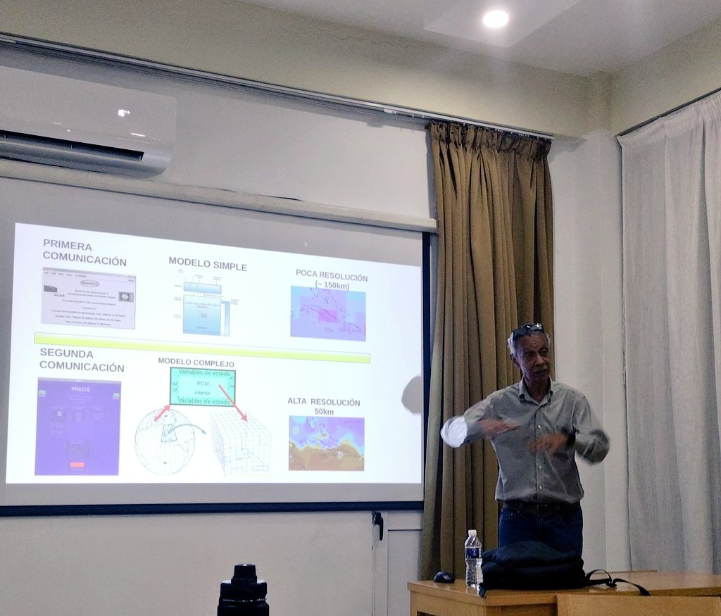 Jessfc17's tweet image. Iniciamos capacitación con el Grupo de Trabajo Nacional de @CubaTareaVida, sobre los escenarios climáticos para Cuba.  
La información que se comparte resulta valiosa para la proyección del desarrollo económico y social, donde los sectores y territorios juegan un rol fundamental.