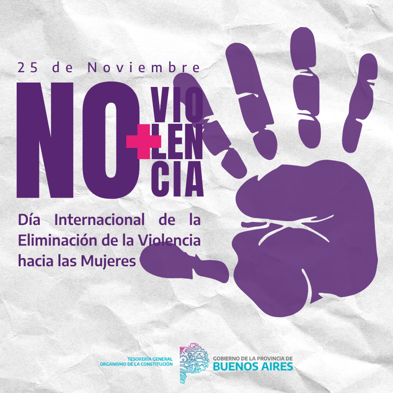 La erradicación de la violencia contra las mujeres es una responsabilidad colectiva. ✊💜
Desde nuestro Organismo, renovamos el compromiso de promover espacios seguros e igualitarios, fortaleciendo las acciones de prevención y acompañamiento.