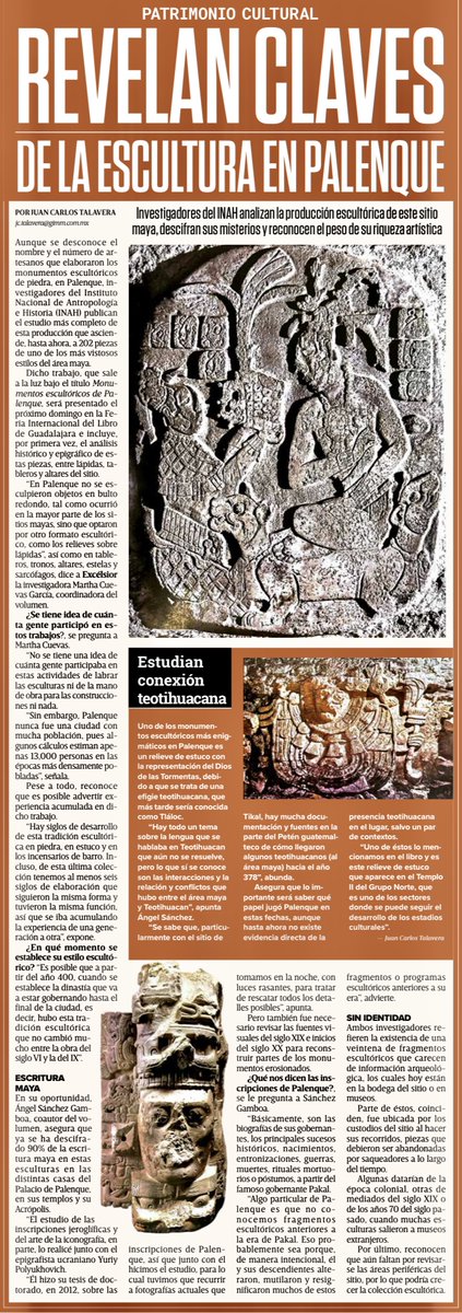 Revelan claves de la escultura en Palenque
excelsior.com.mx/expresiones/re…