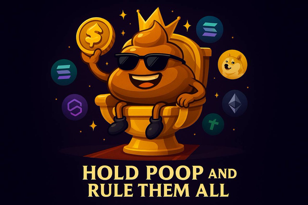DevaLuper's tweet image. When the charts smell worse than a public restroom but you’re gripping your $POOP like a true warrior 😂💩
Ugly dips sometimes turn into clean exits later. Stay seated.
CA: BhWQdgq3u8z4JhRGwXttegDum2UZ9WdfXNcmmo2hrREV
#HODLMode #Solana #CryptoLaughs #POOPCoin