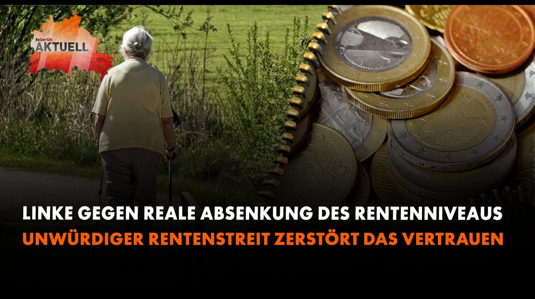 Linke: Unwürdiger Rentenstreit zerstört das Vertrauen

Nachrichten auf tvberlin unter:
youtu.be/ExijgWOCaKY

#tvberlin #deutschland #politik #nachrichten #linke #merz #klingbeil #frauen #söder #rente #bundesregierung #feuerwerk #bauen