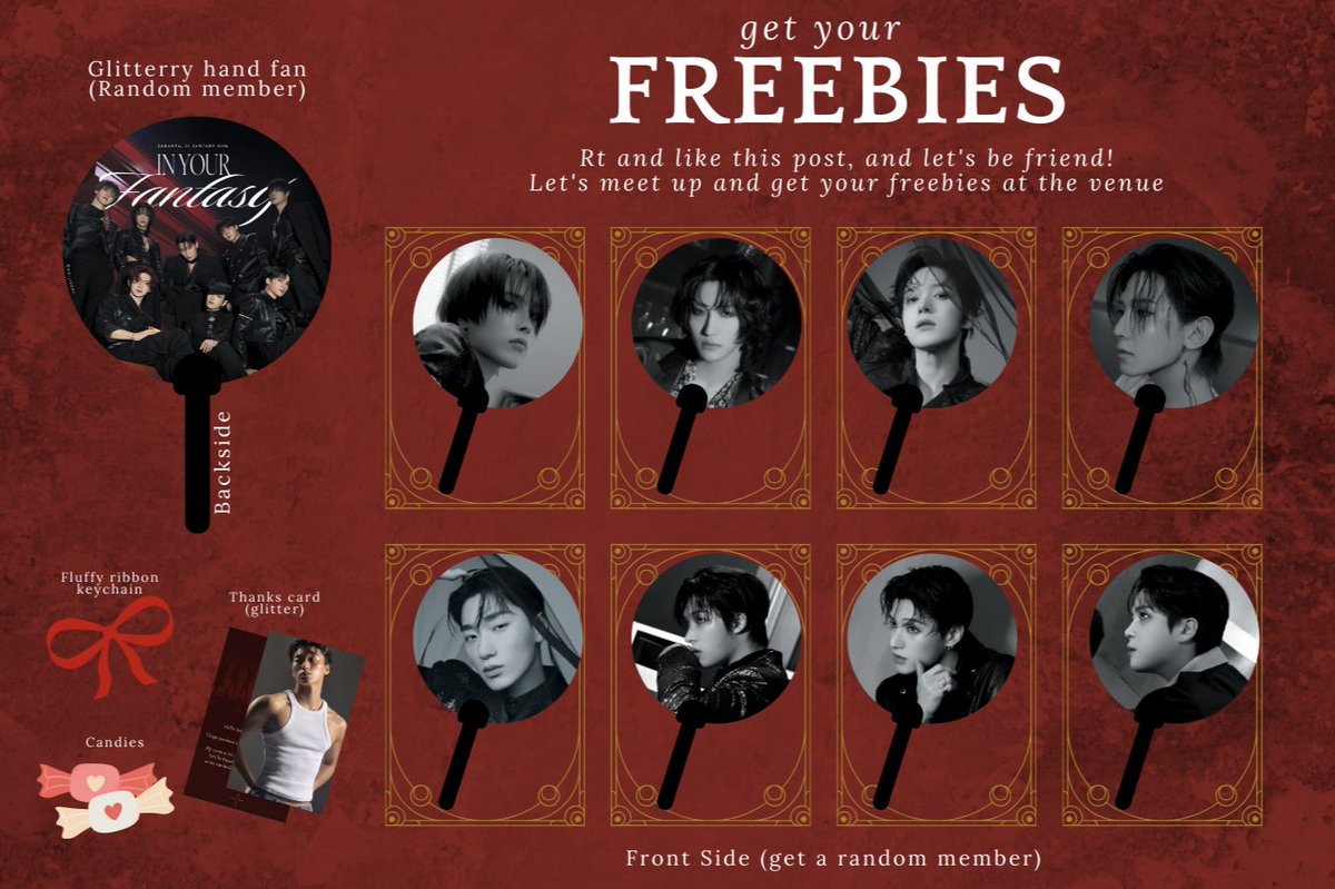 ❤ 𝑨𝑻𝑬𝑬𝒁 𝑰𝑵 𝑱𝑨𝑲𝑨𝑹𝑻𝑨 𝑭𝑹𝑬𝑬𝑩𝑰𝑬𝑺 ❤

Date/time:
31 January 2026, ICE BSD HALL 5-6

GET YOUR FREEBIES!
Like, rt this post and let's be friends! 
Let's meet up and get this limited freebies.

#AteezInJakarta #InYourFantasyJKT