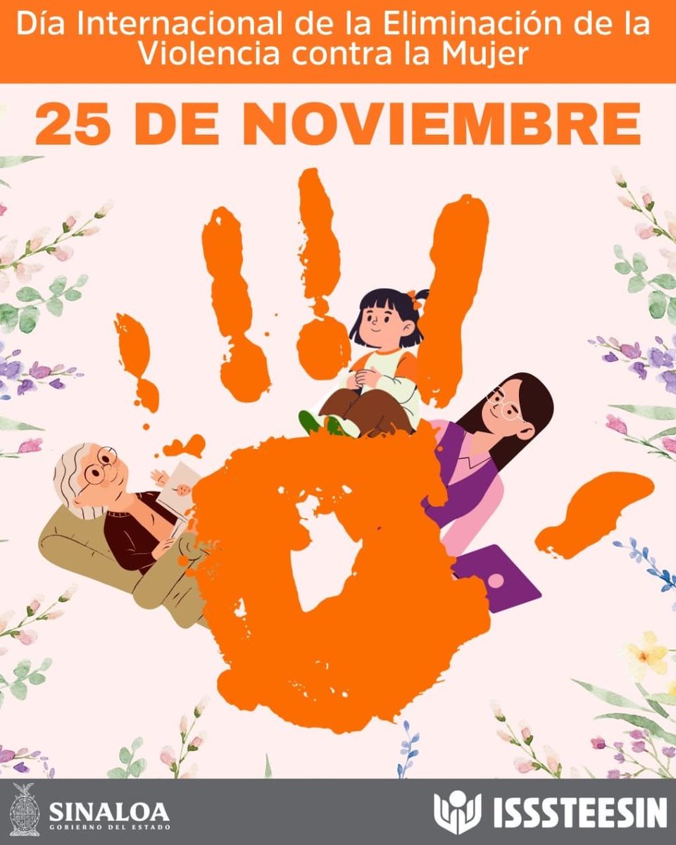 🧡 Juntas y juntos contra la violencia 🧡

Hoy, en el Día Internacional de la Eliminación de la Violencia contra la Mujer, recordamos que ninguna forma de violencia es aceptable. El objetivo de este día es sensibilizar, prevenir y erradicar la violencia hacia mujeres y niñas.