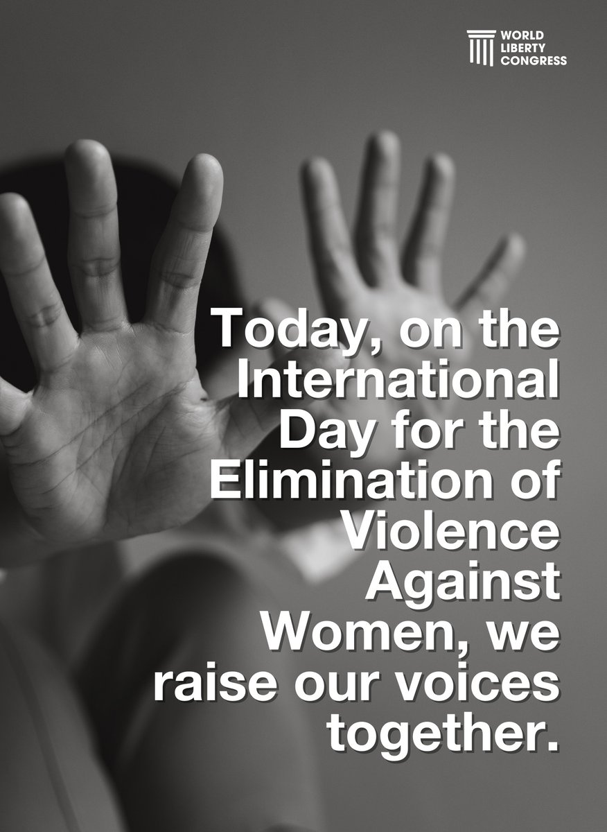 WLCongress's tweet photo. WLC honors the women whose strength drives our world forward.

Violence against women is a violation of our shared humanity.

#togetherwearestronger https://t.co/z2grBNzpqO