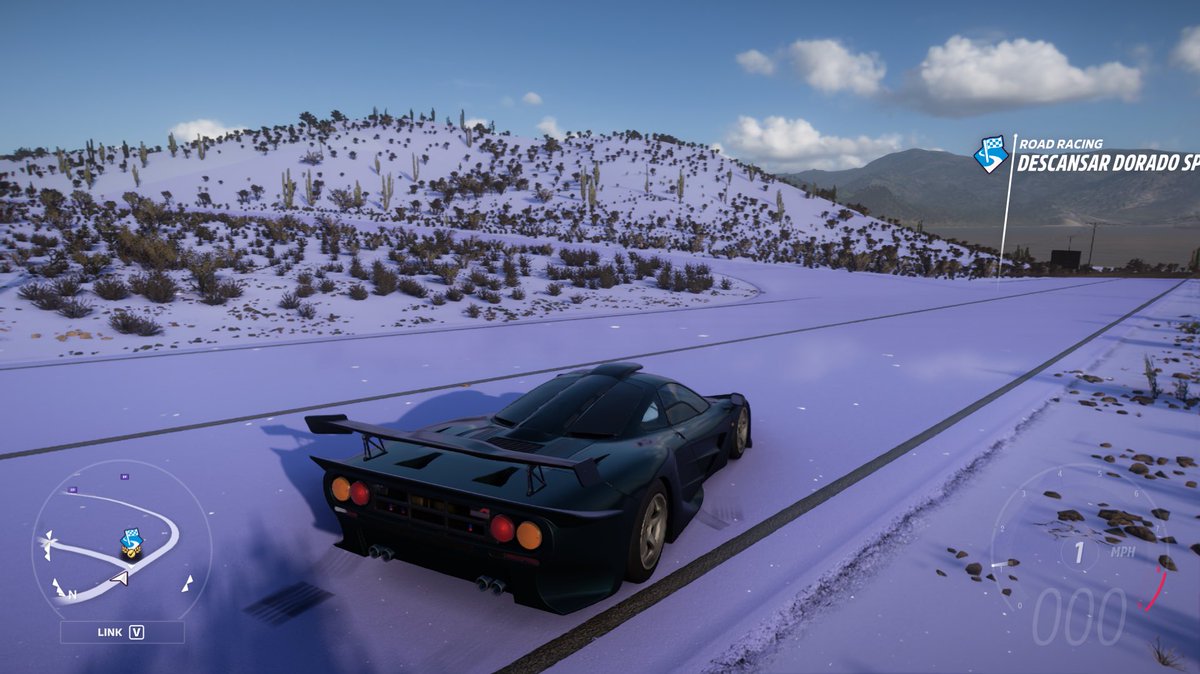 They brought winter back from FH4? Woke up to this today.