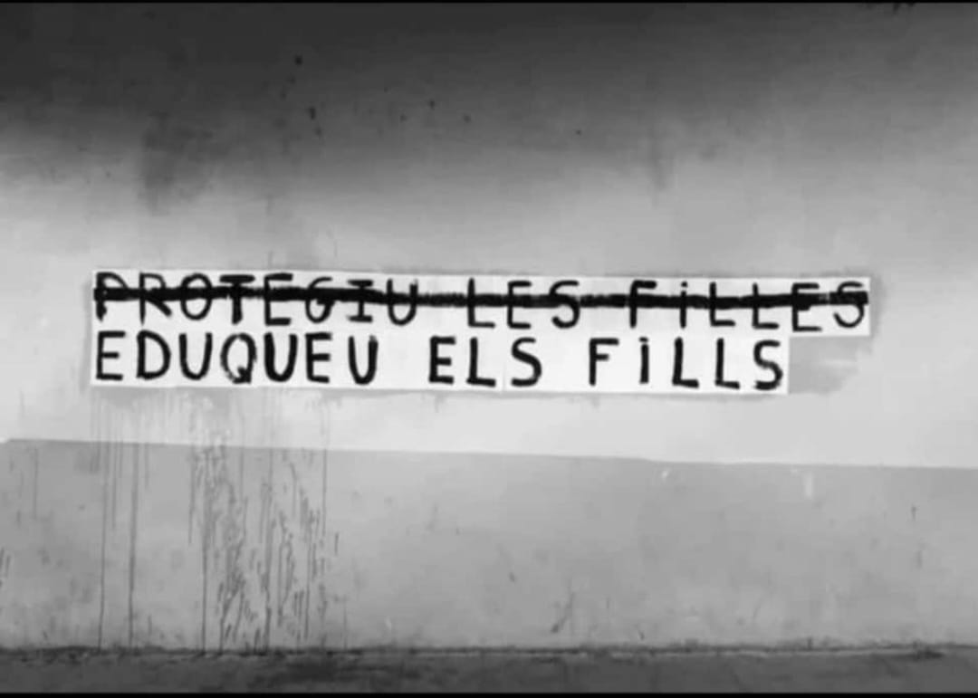 Eduquem els fills i ensenyem les filles a defensar-se dels maleducats. #25N