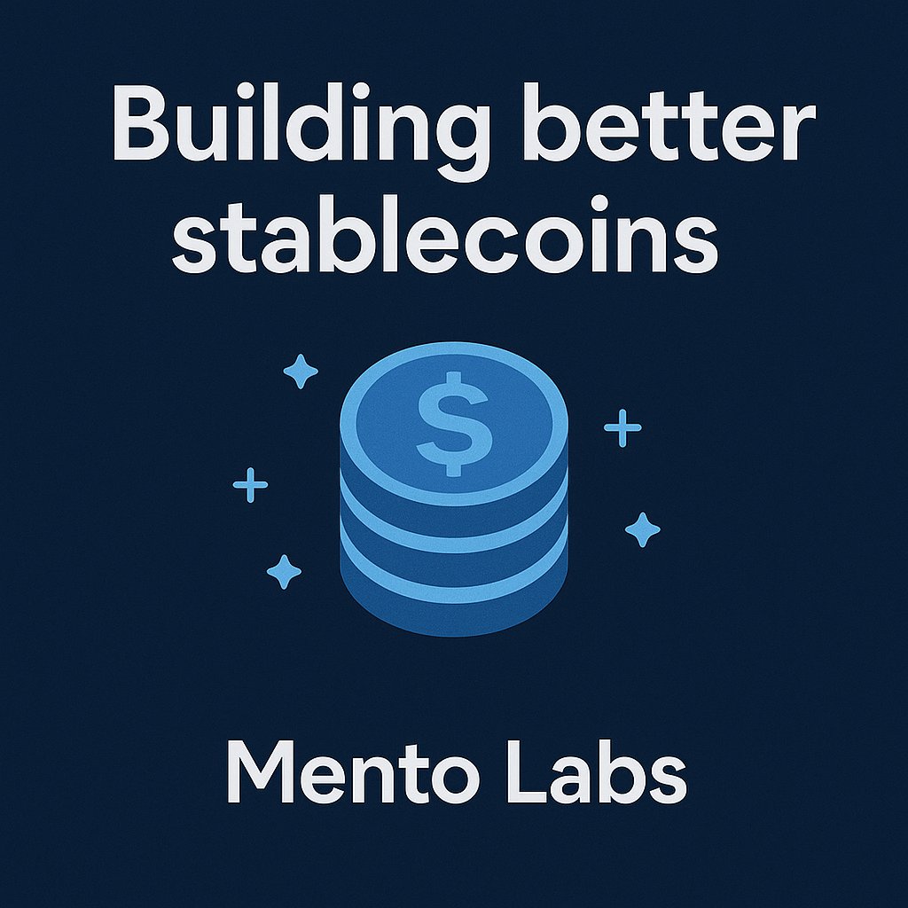 Erfan__Khani's tweet image. Reimagining stability for the digital economy.
Mento Labs builds reliable, scalable stablecoins designed for real-world global use.
#MentoLabs #StablecoinTech #DigitalFinance #Web3Ready @MentoLabs