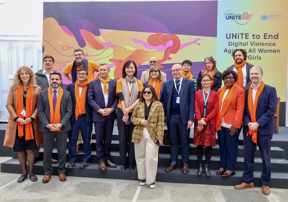 BashirNajeeb's tweet image. At @UNFPA we know that we can make #digital #spaces safe, equitable and empowering for all people – and will – if we #unite #against #digital #violence. #16DaysOfActivism