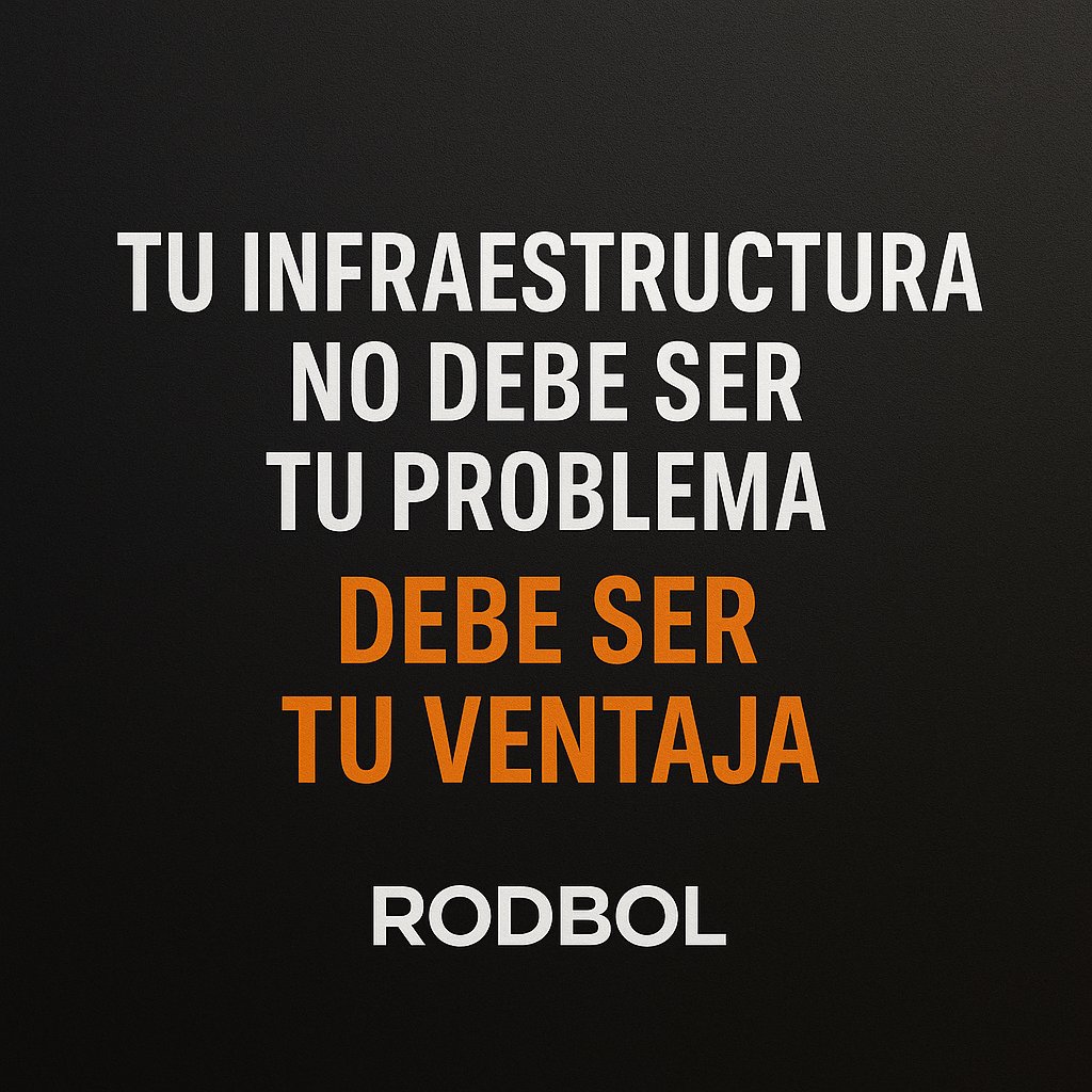 RODBOLCOL's tweet photo. Las empresas no fallan por falta de talento.

Fallan por mala infraestructura.

Tu servidor no es un lujo.
Es la base de tu negocio.
#Infraestructura #Tecnología #Empresas https://t.co/hAN8bMpX2D