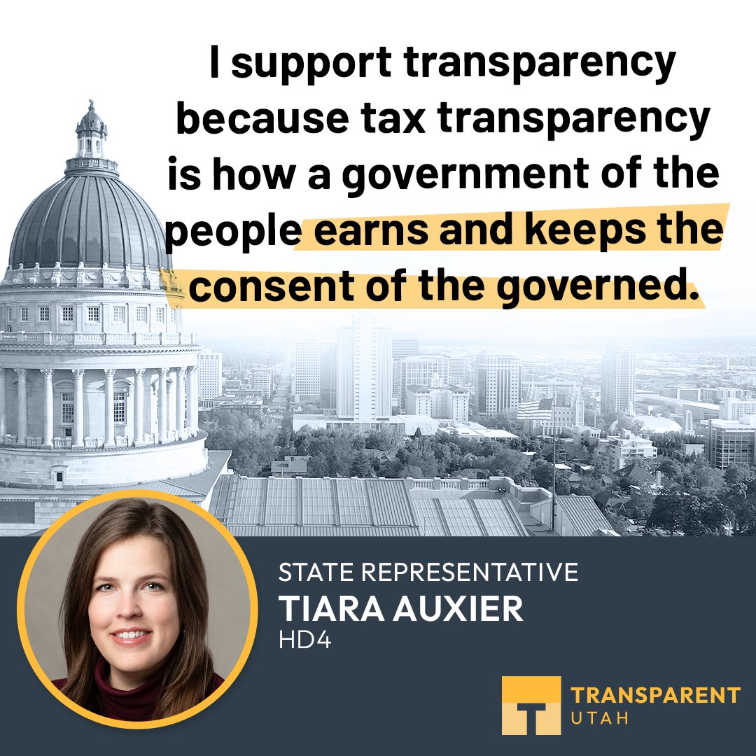 UtahTransparent's tweet image. #ThankfulForTransparency

Transparent.Utah.Gov