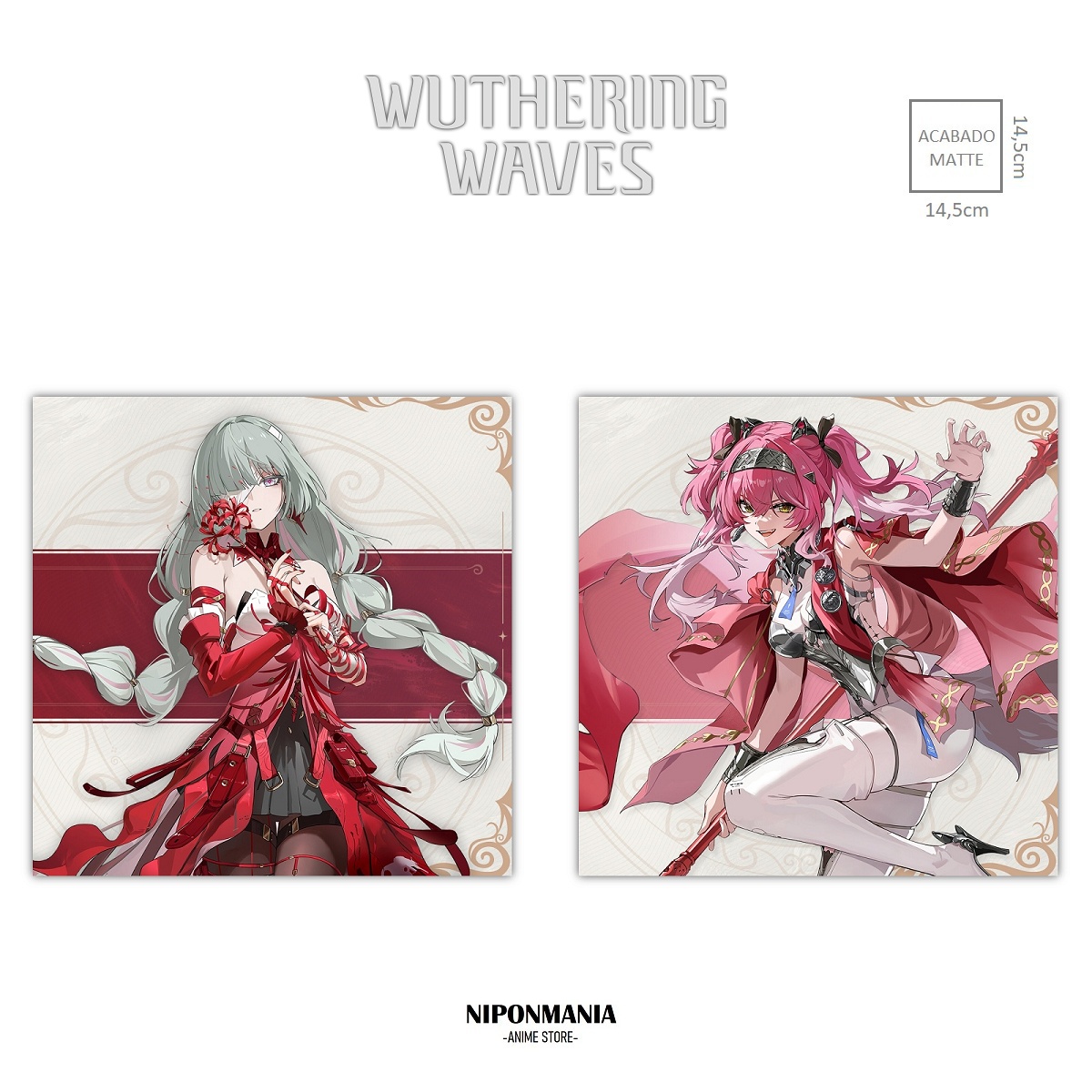 NiponmaniaAnime's tweet image. Ahora esta vez cuadros de arte de #WutheringWaves presentación de personajes todos en acabado matte.

.Cartethyia
.Ciaccona
.Phrolova
.Lupa

Precio: 3500$ c/u

niponmaniaanimestore.com.ar

Todo esto y mas lo podrán encontrar en nuestro sitio oficial.
#cuadros
