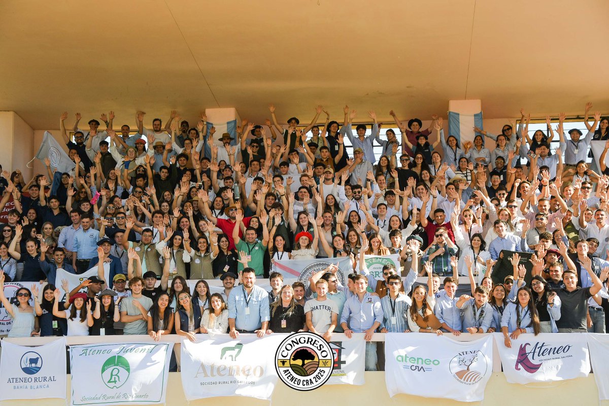 🌟 Éxito rotundo del Congreso de Ateneo CRA
El Congreso de Ateneo CRA celebrado en la provincia de La Pampa reunió durante dos intensas jornadas a más de 350 jóvenes de todo el país, consolidándose como uno de los encuentros formativos y federales más relevantes del año.