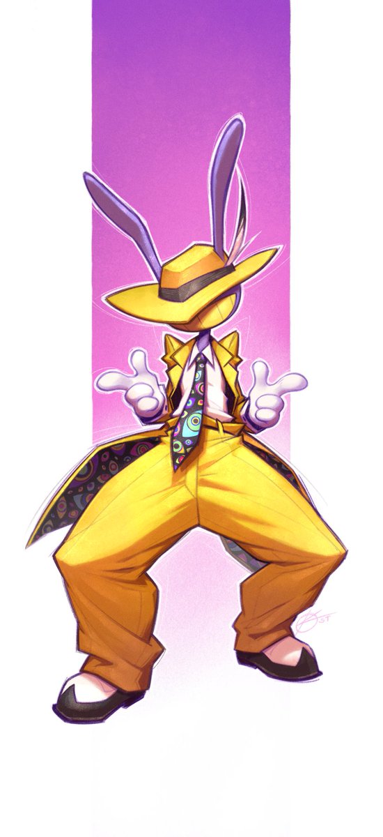 silverpresso's tweet image. Hello, I might have a problem...? :&apos;)

(Btw the 2nd one is based on The Mask&apos;s outfit and I wanted to change the color to salmon pink... but I just liked the original yellow more, I think it suits him... damn I love him in these clothes)

#TADC #TheAmazingDigitalCircus #tadcjax